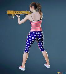 Set Me Free Captain America's sports and leisure version