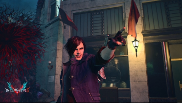 Nero put on V hairstyle