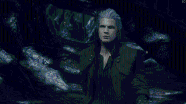 Dante's big back head (Vergil hairstyle)