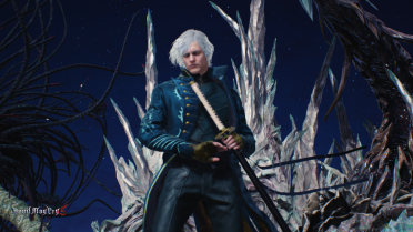 Virgil puts on V hairstyle