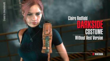Claire Redfield Darkside Costume-No Vest