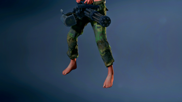 Barefoot Claire Corresponds to Military Uniform Mod