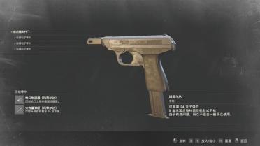 Leon's initial pistol Matilda changed color