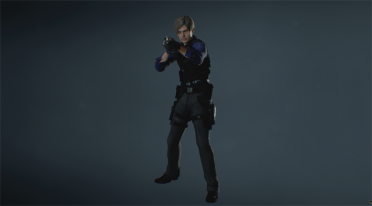 Leon wears Resident Evil 6 Asian main mission costume