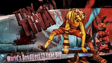 Little Tina style announcer