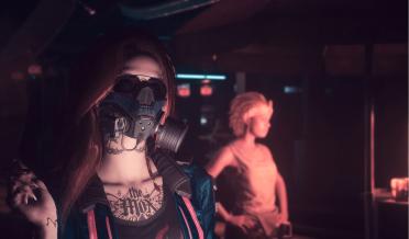 Combine modified accessories-masks and glasses