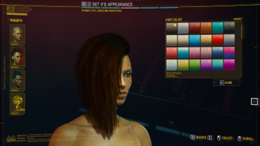 Gradient hair color package