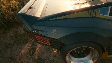 Other stickers for the V car