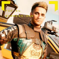 (AMM plug-in) V's facial expressions