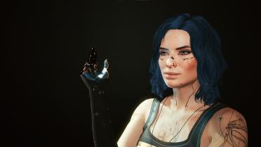 Black Widow Hairstyle