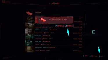 Advanced functions of the right mouse button