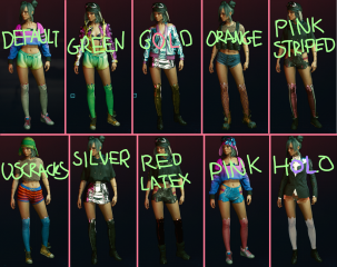 Kitty cat over the knee stockings