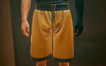 Color changes of men's V fitness shorts