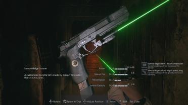 Custom laser sight