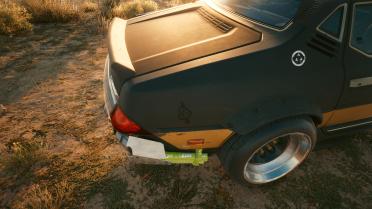 Other stickers for the V car