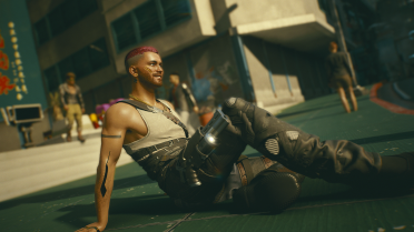 A separate wardrobe-men's and women's clothing library