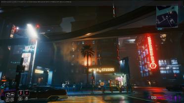 Desert city smog shadow