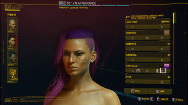 2077 Rogue Hairstyle