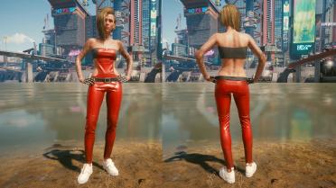 Tube top pants-all color variations