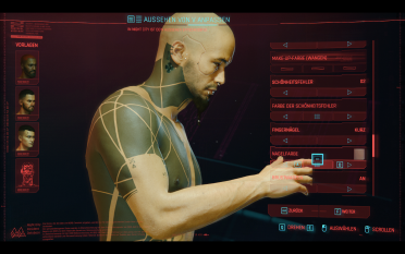 Face Blackwork Tattoo