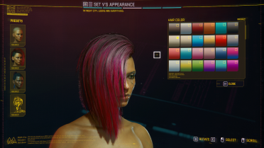 Custom hair color