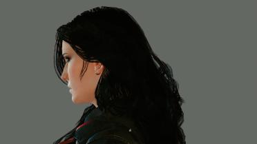 Yennefer's hair