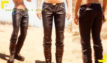 Kerry's pants and boots (Female V)