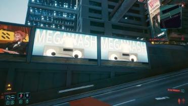 Laundromat advertising