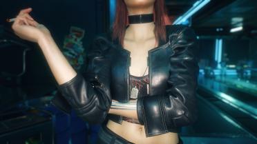 Female V's symmetrical Alt jacket (with custom colors)