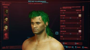 Male V Custom Hairstyle-Billy Hargrove