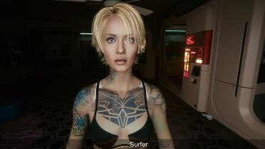 6 female V templates