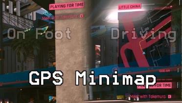 GPS mini map - driving mini map only