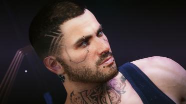 Hairstyle side pattern