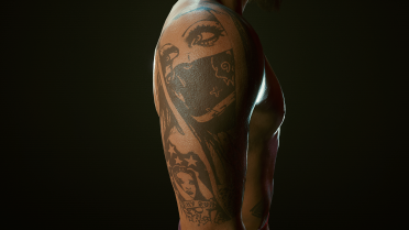 Cyberpunk Tattoo Mod Collection