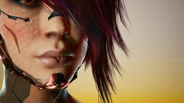 Cyberpunk makeup and face texture collection