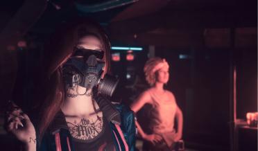 Combine modified accessories-masks and glasses