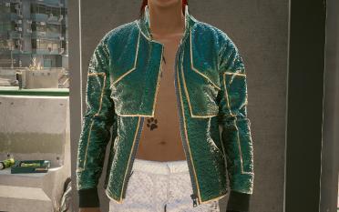 V men's two-piece jacket