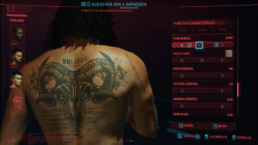 Body tattoo 03 replacement