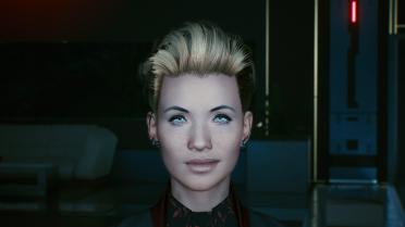 Quiff hairstyle for female V