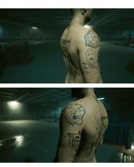 Bad Lines Larry's Ignorance Tattoo