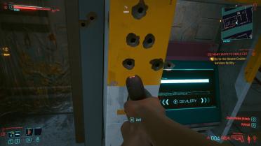 Blade Runner 2077 bullet hole decal