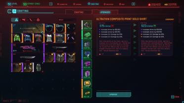 Item level scaling upgrade cost