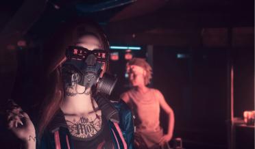 Combine modified accessories-masks and glasses