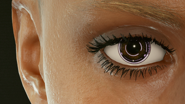 Cyberpunk 2077 eyes