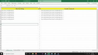 Additional command creator