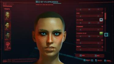 Collection of cyberpunk eyebrows