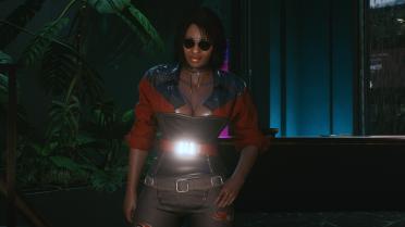 Silverhand-alternative faces (and some clothes)