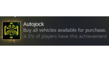 Autojack achievements