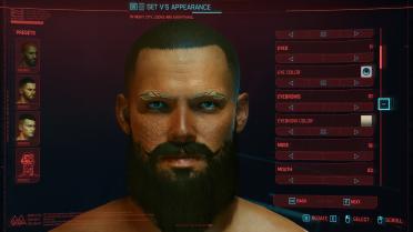 Collection of cyberpunk eyebrows