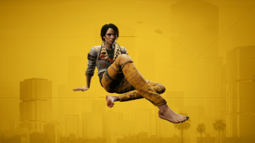 Female V's foot model